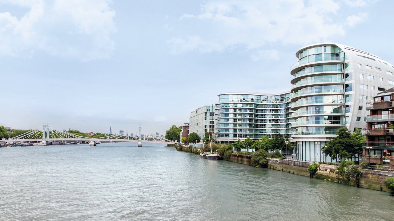 new-build riverside apartments in London near Bexley, London